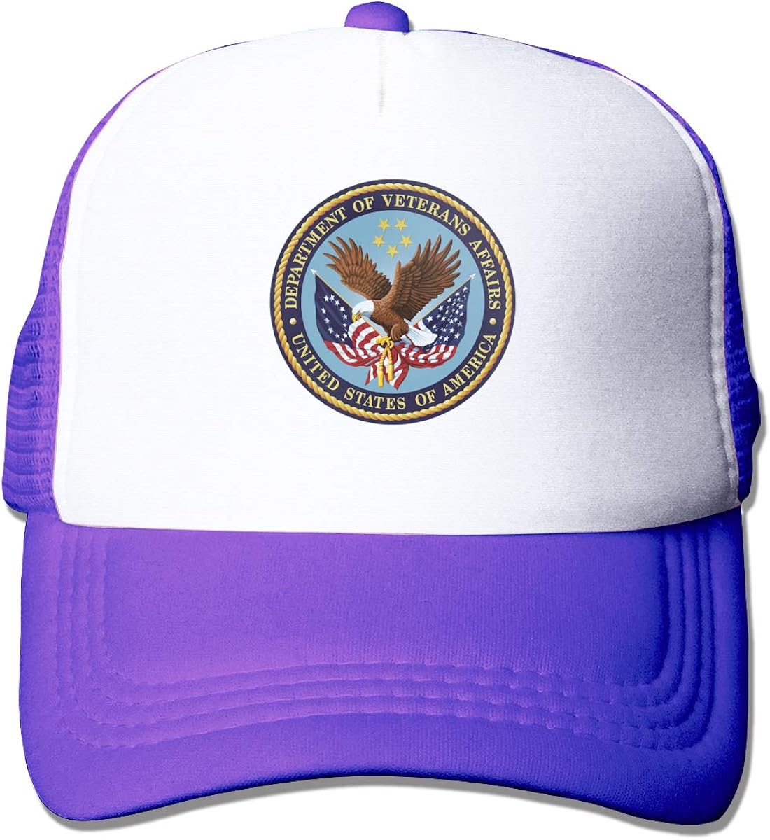 Us Department of Veterans Affairs Logo Man's Womens Cap Mesh Peak Cap