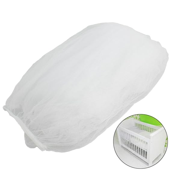 com-four® Insektenschutz für Babybett mit Gummizug, Insektenschutz für Kinderbett in weiß, 145 x 82,5 x 74 cm (01 Stück - Mos