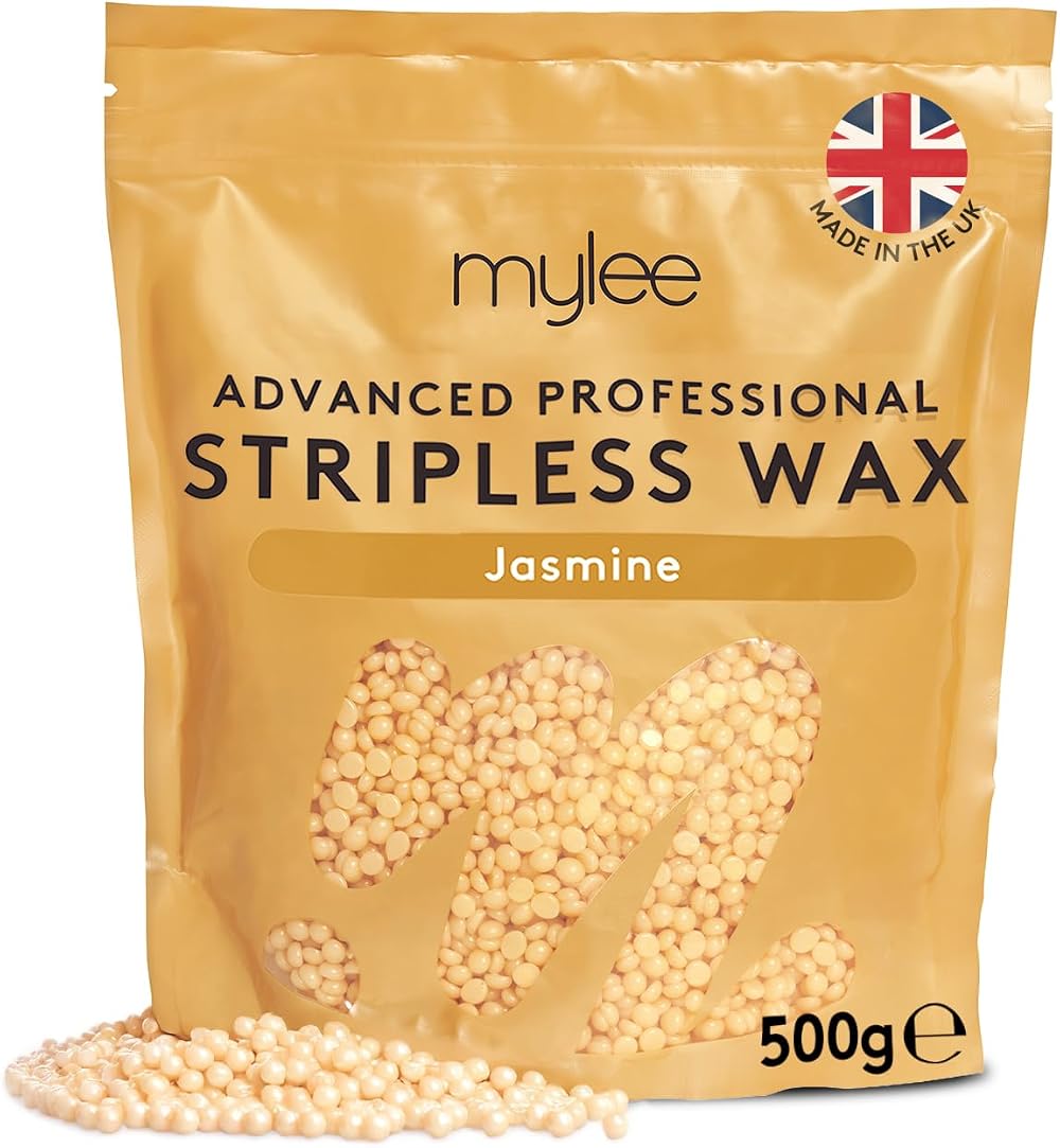 Mylee Advanced Stripless Wax Jasmine 500g – Hard Wax Beads for Full Body