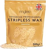 Mylee Advanced Stripless Wax Jasmine 500g – Hard Wax Beads for Full Body