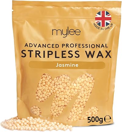 Mylee Advanced Stripless Wax Jasmine 500g – Hard Wax Beads for Full Body