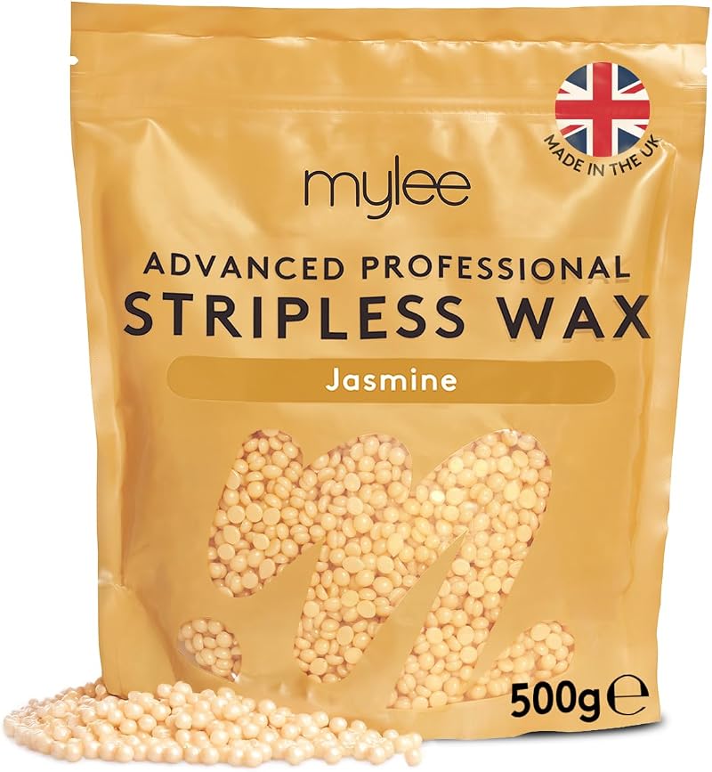 Mylee Advanced Stripless Wax Jasmine 500g – Hard Wax Beads for Full Body