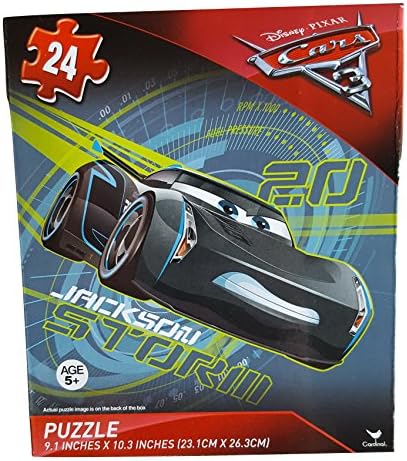 Pixar Cars3- Jacksow Storm 24 Piece Puzzle