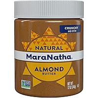 MaraNatha No Stir Crunchy Almond Butter, 12 oz Jar