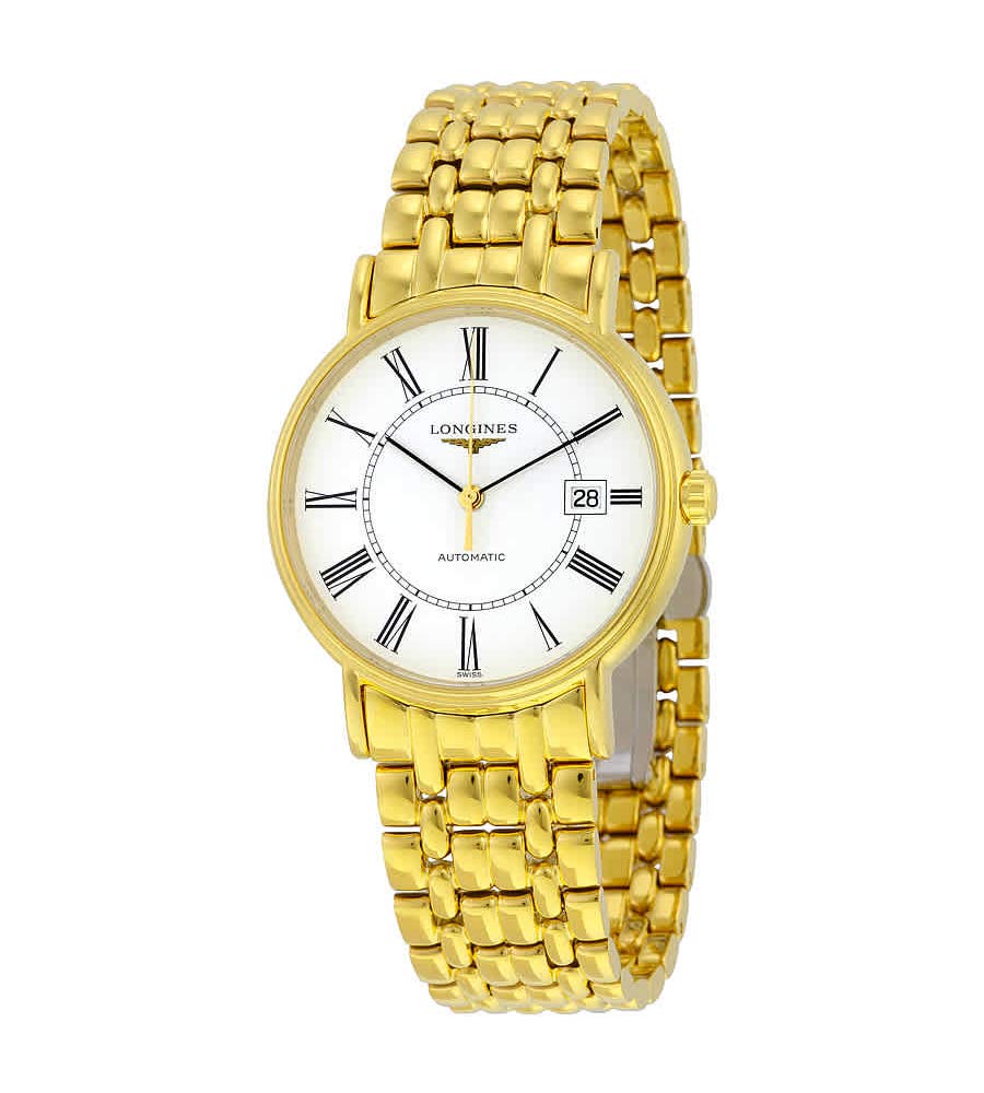 Longines Les Grandes Classiques Presence Automatic Transparent Case Back Men's Watch