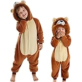 Breevo Halloween Lion Costume Toddler Baby Kids Onesie Cape for Boys Girls 12M-9Y