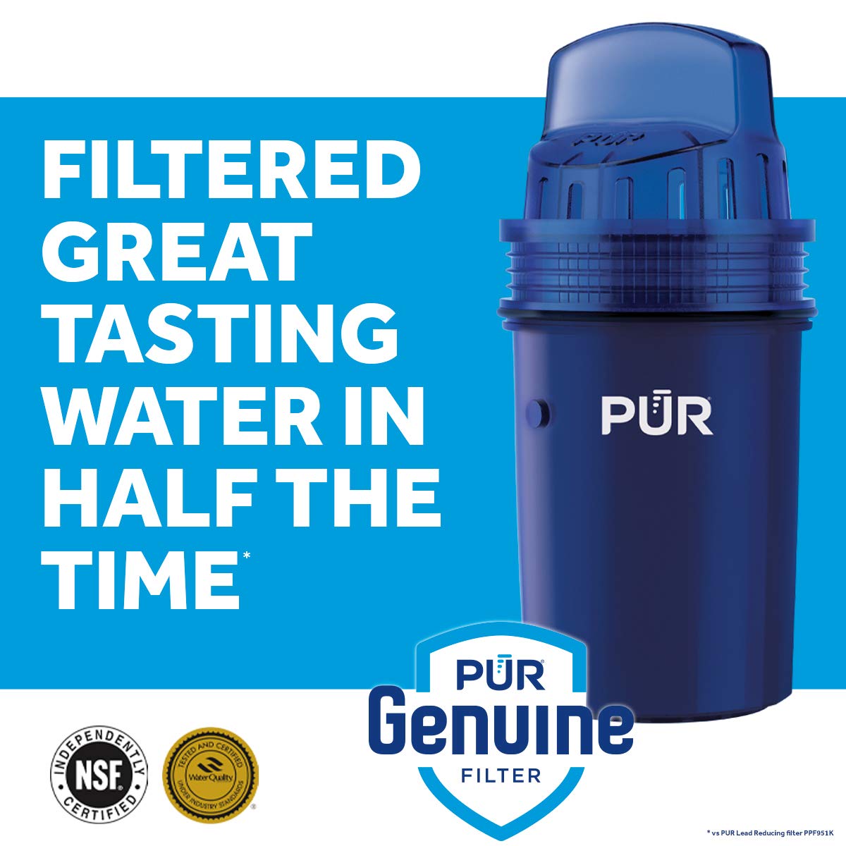 PUR Water Pitcher Replacement Filter, 4 Pack (Faster Pour) Buy Online
