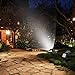 Solar Lights 2-in-1 Waterproof 9 LEDs Solar Spotlight Outdoor Adjustable Wall Light Landscape Light Security Lighting Dark Sensing Auto On/Off for Patio Deck Yard Garden Driveway Pool, 4 Pack