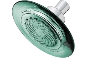 Speakman S-4001-E2 Reaction Fixed 2.0 GPM Shower Head, Jade Green