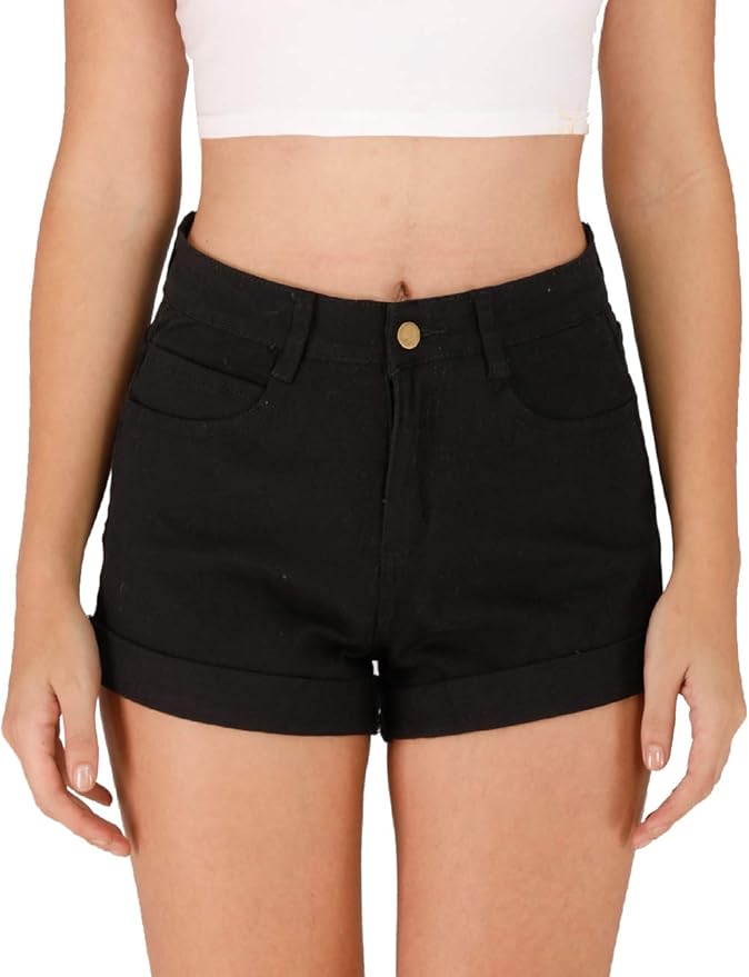 high waisted shorts size 16
