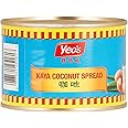 Yeo's Kaya Coconut Jam, 17.6 Ounce - Delicious Smooth Coconut Spread, Authentic Singaporean Flavor, No Fillers, Creamy Texture, Rich Fiber and Nut-free - 500G