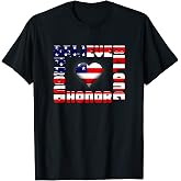 Celebrate the 4th of July in believe, belong, proud & honor T-Shirt