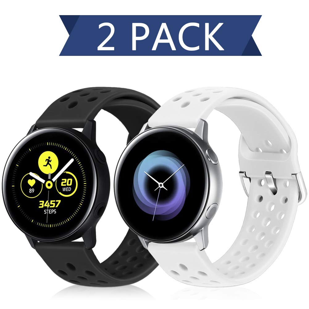 Runostrich Correa de Reloj de Silicona de liberación rápida de 22 ...