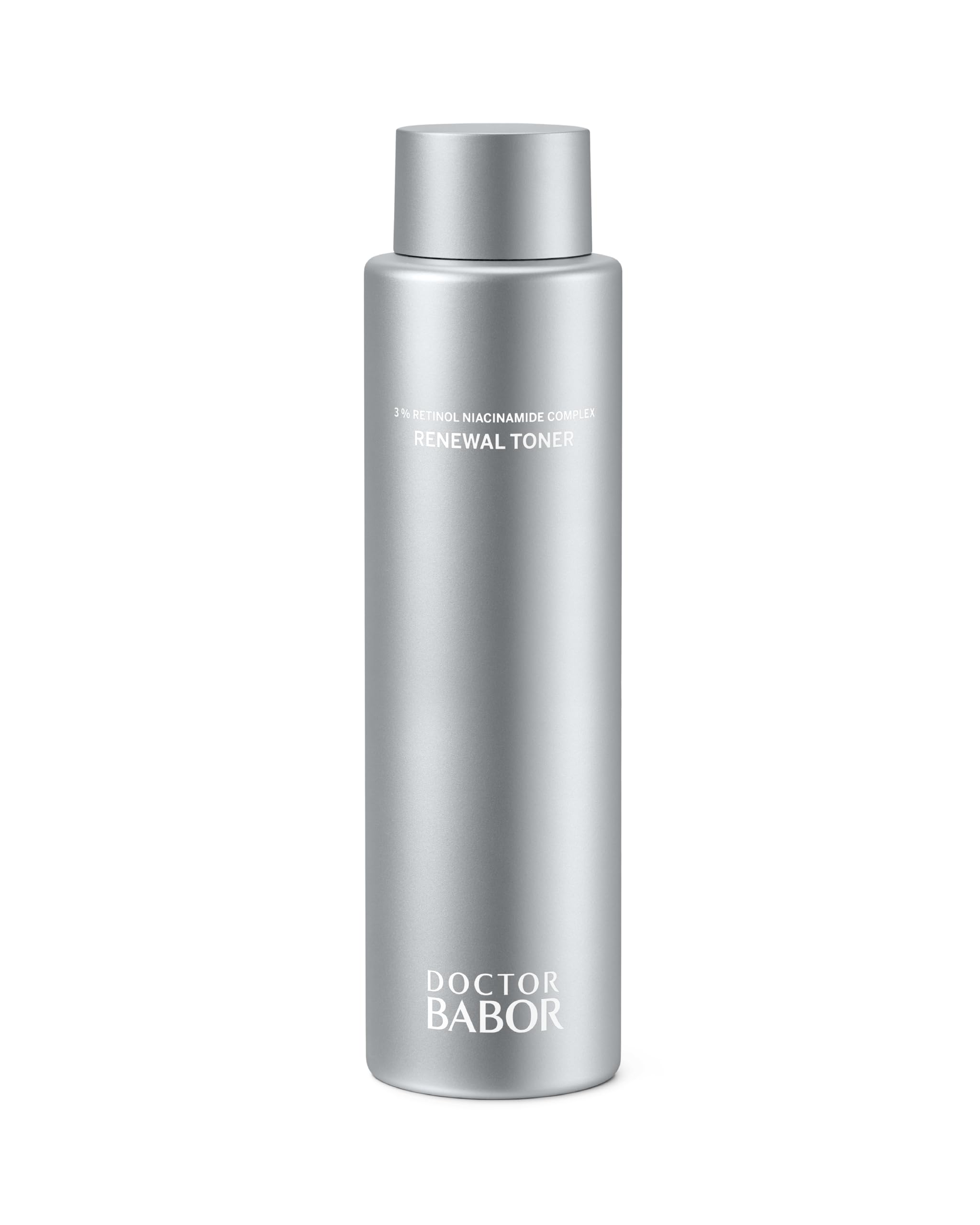 DOCTOR BABOR Renewal Toner | Regenerating Facial Toner with Retinol | Supports Natural Skin Renewal, Refines Pores & Improves Complexion | Vegan | 200ml