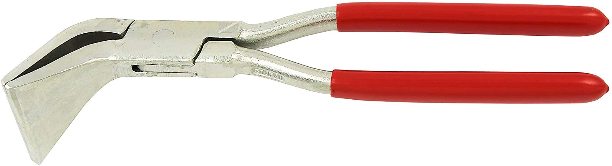 Stubai 282102NR 45 Degree Angle "Nirolook" Tinsmith's Seaming Pliers Bending with Box Joint, Multi-Colour, 60 mm