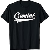 Gemini Zodiac Sign - Horoscope - Throwback Design - Classic T-Shirt