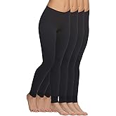 Felina | Velvety Soft Lightweight Leggings | 4-Pack