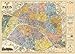 Cavallini & Co. Paris Plan Map Decorative Decoupage Poster Wrapping Paper Sheet