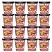 Rokit Fuel Instant Oatmeal Cereal Cup - Case of 16 - Cherry Almond Flavor - Whole Food, Plant-Based Vegan / Vegetarian, GMO Free - Hot or Cold - Breakfast, Snack, Camping