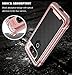 LG G5 Case, SGM Premium Hybrid High Impact Shock Absorbent Defender Case With Anti-Slip Grip For LG G5 (Rose Gold + Black)