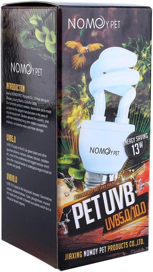 YOUTHINK Tropical Terrarium Lamp 13W UVB 5.0 E27 Base Energy Saving Tortoise Snake Reptile Light Bulb UV Lamp Compact Fluorescent Bulb - Image 3