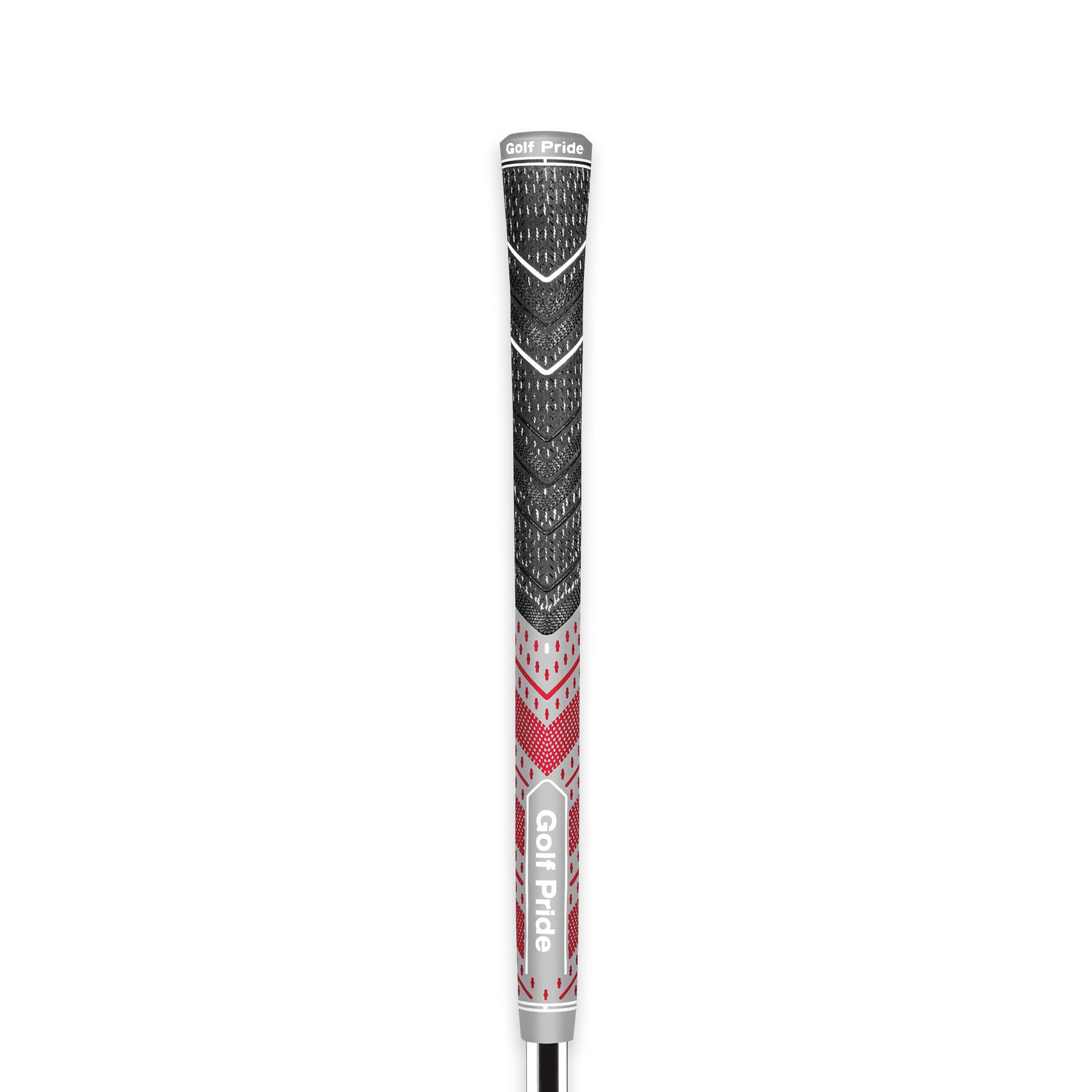 Golf Pride MCC Multi Compound Plus 4 Teams Golf Grip (Grey/Red)