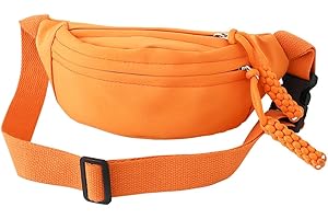 Waist Bag for Kids, Cute Fanny Pack for Little Boys Girls, Adjustable Waist Pack Small Chest Crossbody Purse, Fashion Kids Bu
