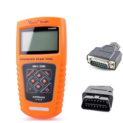 Vgate VS600 Diagnostic Scan Tool Advanced OBDIIEOBD Scanner Live Data Car Code Reader for 1996 or Later US, European and Asian OBD2 Protocol Vehicle