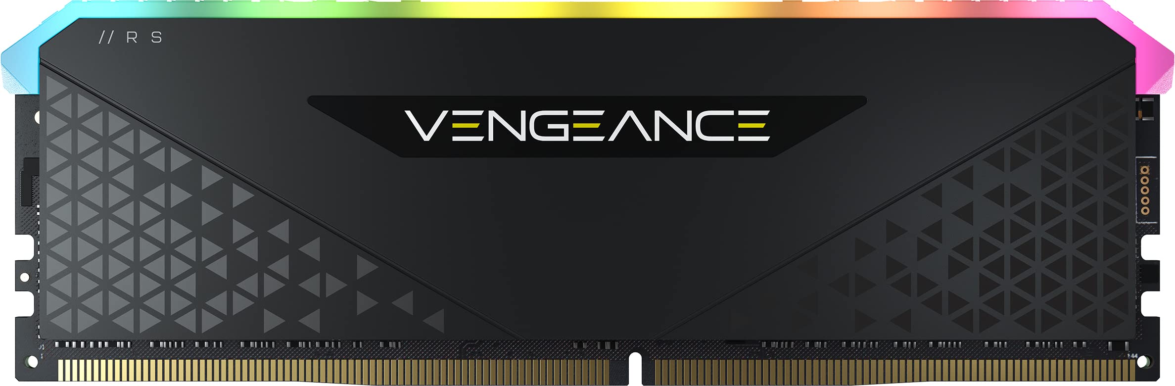 Corsair Vengeance RGB RS 16GB (1x16GB) DDR4 3600MHz C18 Desktop Memory (Dynamic RGB Lighting, Preset Lighting Profiles, Tight Response Times, Compatible with Intel & AMD 300/400/500 Series) Black