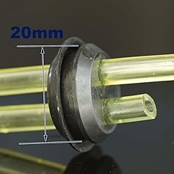 Fuel Line 2 Hole Grommet Primer Bulb Assembly