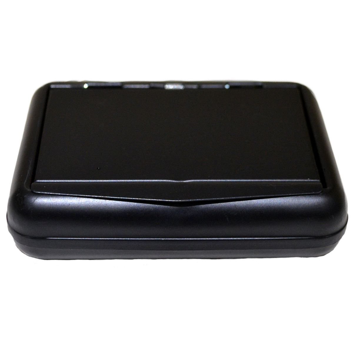 TI3300R - 2oz Matt Black With Paper Holder Tobacco Tin