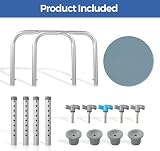 Panana 360° Swivel Shower Stool Aluminium Frame 7-Level Height Adjustable view 9