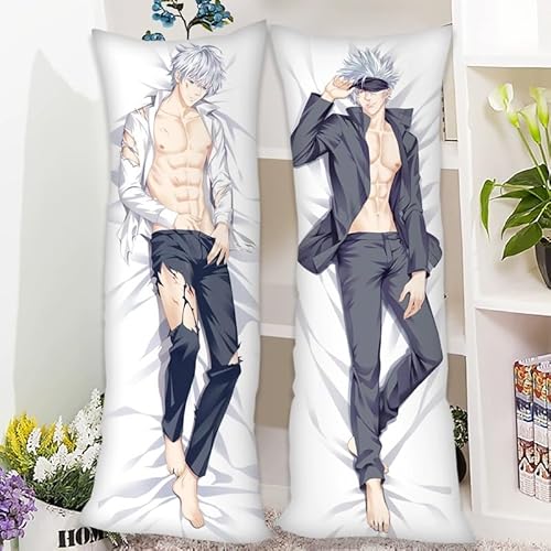 Gojo Cheap Body Pillow Covers Satoru Gojo Anime Body Pillow Case Cover