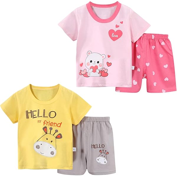 Pyjama Peppa Pig Licorne - Manches Courtes En Coton Pour Fille