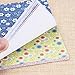 eBoot 72 Sheets Origami Paper 15 x 15 cm in 12 Different Colours and Patterns