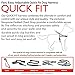EzyDog Premium Quick Fit Adjustable No-Pull Dog Harness Vest with Reflective Stitching - Perfect for Training, Walking, and Control - Padded for Comfort (Small, Blue)