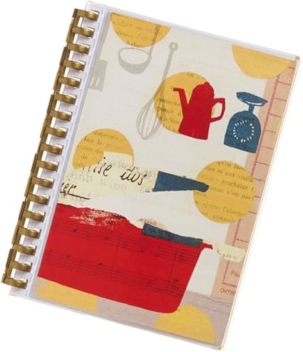 Amazon リヒトラブ ツイストノート デザイナーシリーズ A6s 17穴 クッキング柄 N1722 2 文房具 オフィス用品 文房具 オフィス用品