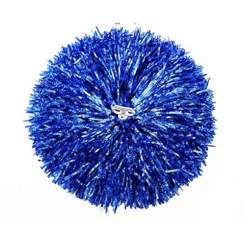 image for HanYoer Cheerleading Pom Poms, Cheerleading Metallic Foil & Plastic Ri