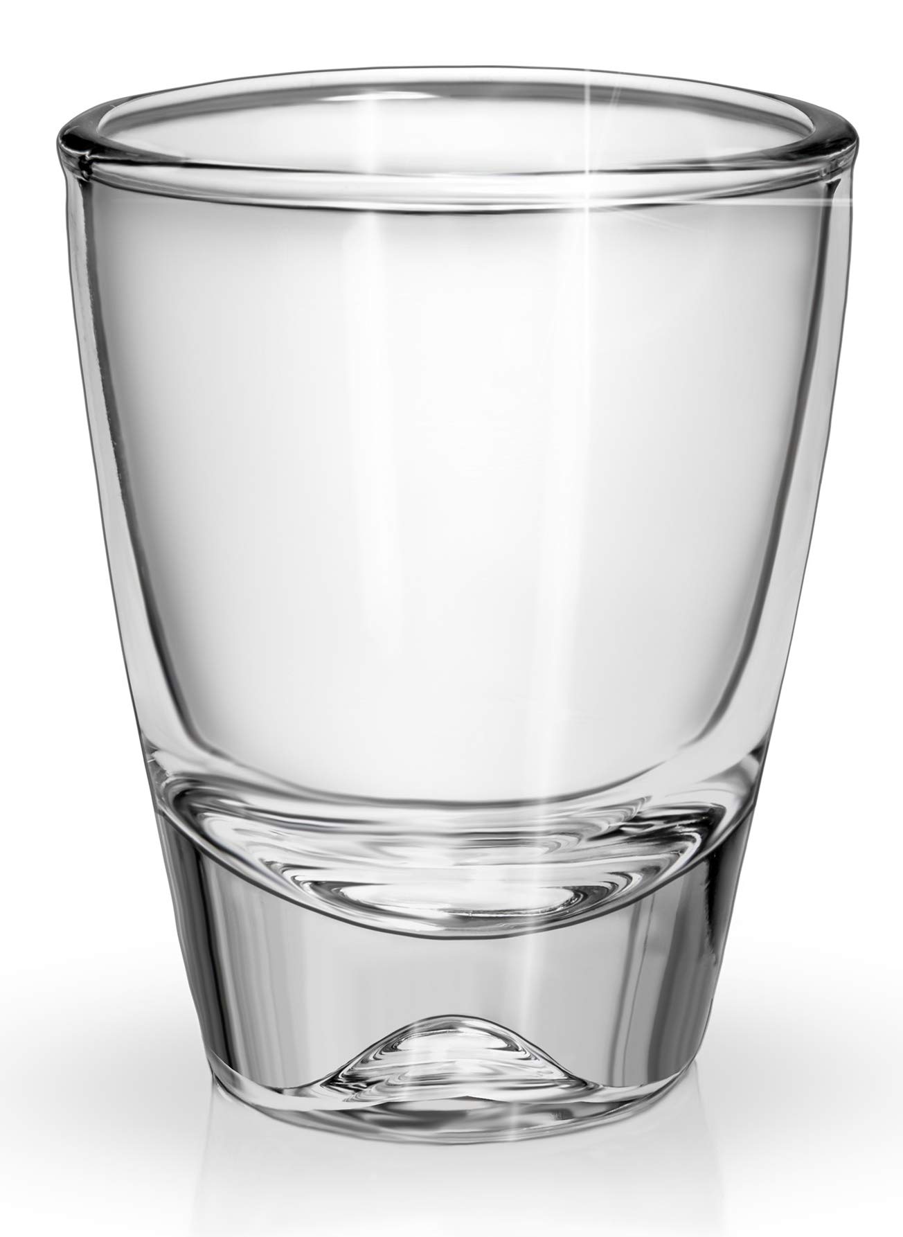 Sixby 12-Pack Shot Glasses, 2cl, Clear Glass, Recyclable, Dishwasher Safe