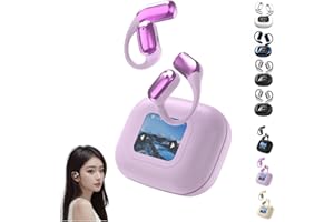Ai Translator Earbuds Real Time, Language Translator Earbuds, Wireless Translation Earbuds (Purple)