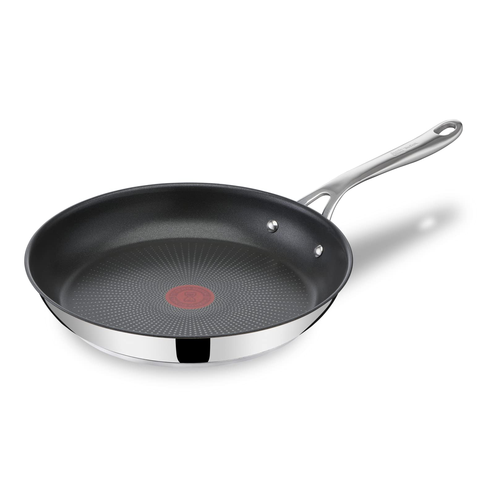 Tefal Jamie Oliver Cook's Direct Frying Pan 28cm, Non-Stick Titanium Coating, Thermo-Signal™ Heat Indicator, Induction Compatible, Oven Safe, 10-Year Guarantee