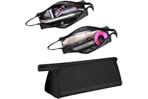MITY RAIN Travel Case for Dyson Airwrap Styler/Shark Flexstyle, Portable Carrying Case for Dyson Supersonic Hair Dryer, Waterproof Anti-scratch Dustproof Shockproof Protection Organizer Travel Storage