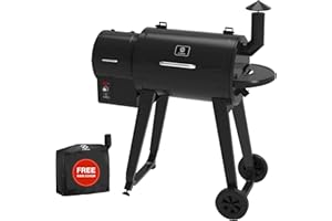 Z GRILLS ZPG-450A3 Wood Pellet Grill & Electric Smoker BBQ Combo with Auto Temperature Control, 2022 New Model