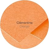 Clairefontaine 5492C Pack of 20 Envelopes C5 16.2x22.9cm 120gsm Pollen Orange view 5