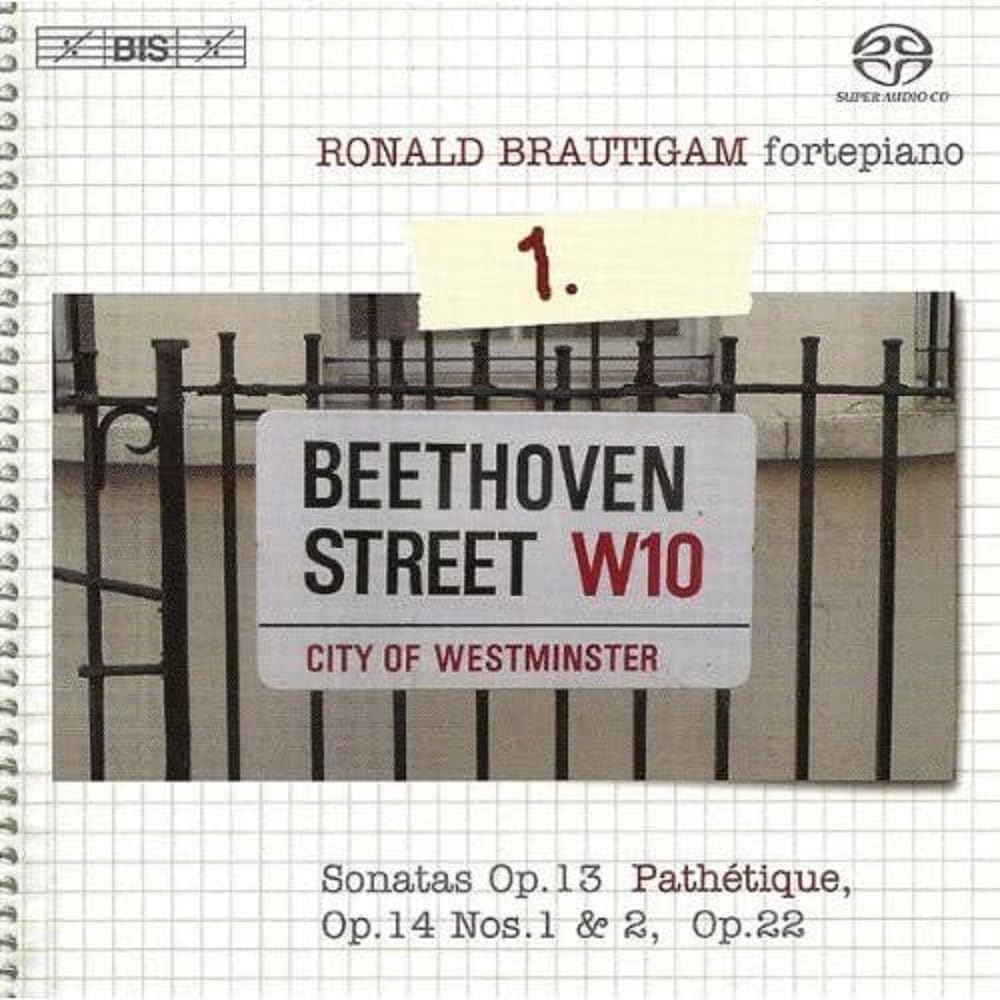 Beethoven: Complete Works for Solo Piano Vol 1 - Sonatas Op 13 Pathétique, Op 14 Nos 1 & 2, Op 22 /Brautigam