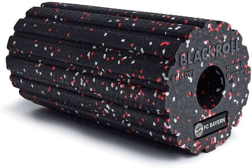 Blackroll Groove Fc Bayern Munich Fascia Roller The Original Medium Hardness Self Massage Roller With Vibration Effect For Fascia In Fc Bayern Munich Edition Amazon Co Uk Sports Outdoors