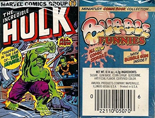 Bubble Funnies #2 - The Incredible Hulk (Amurol Miniature Comic Book Collection 1981) Comic – January 1, 1981