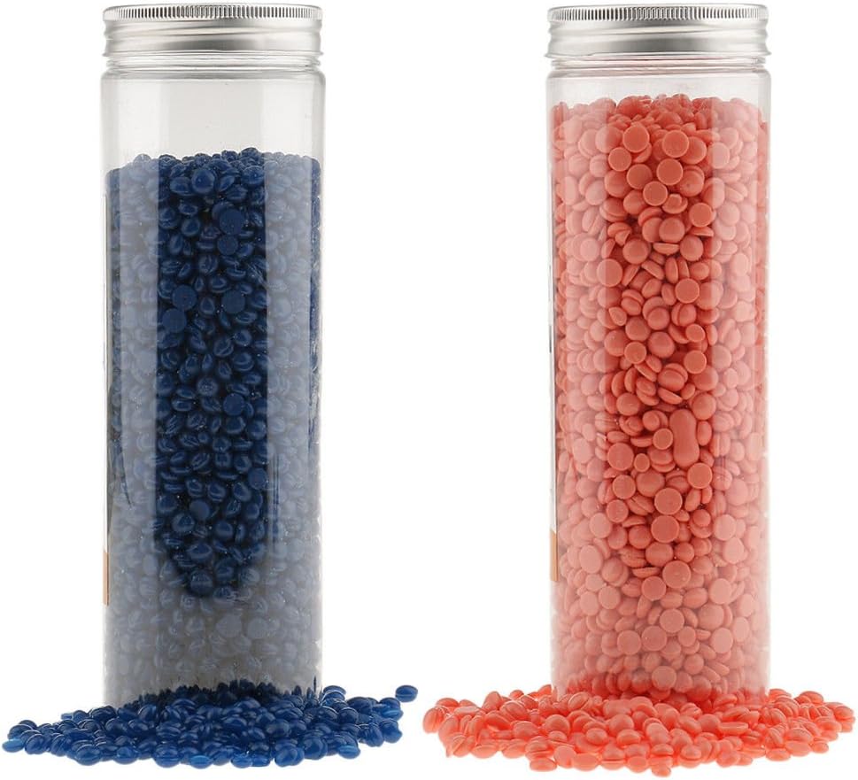 GLAMOUROUI® 800G/Jar Solid Minus Leg Hair Arm Hair Remover Hair Wax-Beans (Random Flavor)