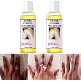 Yellow Peeling Oil for Dark Skin, Extra Strong Peeling Oil, Natural Formula Exfoliating Peels Solution for Face, Body, Hands and Foot Dead Skin Remover (220ML/7.76 OZ)