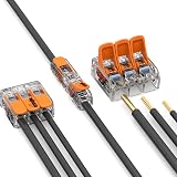 WAGO Inline Splicing Connector with Lever 2-conductor 4 mm² Transparent view 7